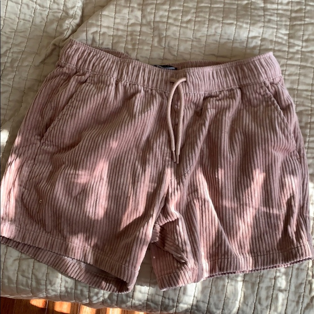 ASOS men’s corduroy drawstring shorts size S